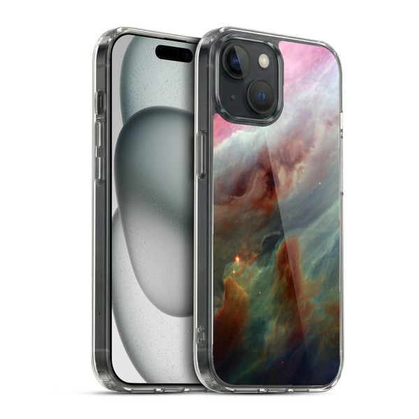 Cosmo18 Space Orion Gas Clouds Soft Gel Case for Apple iPhone 15 & MagSafe