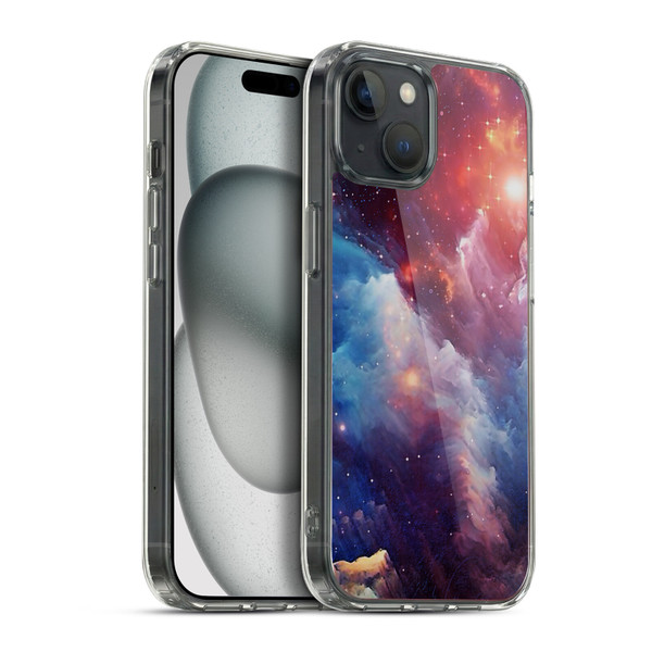 Cosmo18 Space Mysterious Space Soft Gel Case for Apple iPhone 15 Plus & MagSafe