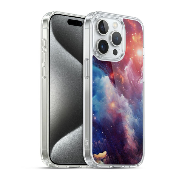 Cosmo18 Space Mysterious Space Soft Gel Case for Apple iPhone 15 Pro & MagSafe