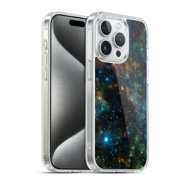 Cosmo18 Space Star Formation Soft Gel Case for Apple iPhone 15 Pro & MagSafe