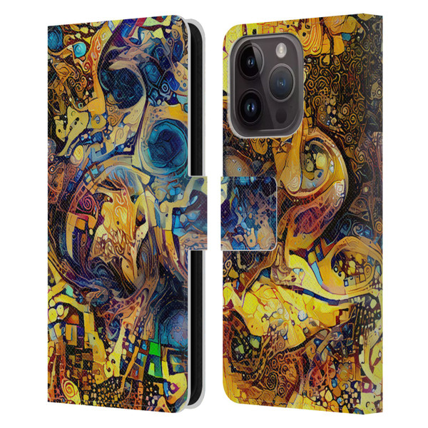 Cosmo18 Jupiter Fantasy Divine Leather Book Wallet Case Cover For Apple iPhone 15 Pro