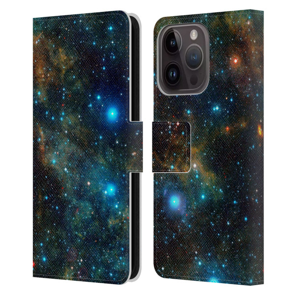 Cosmo18 Space Star Formation Leather Book Wallet Case Cover For Apple iPhone 15 Pro