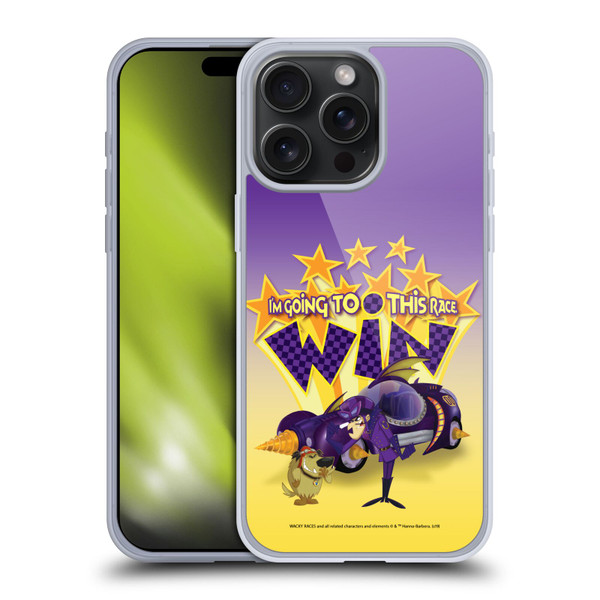 Wacky Races 2016 Graphics Dastardly And Muttley Soft Gel Case for Apple iPhone 15 Pro Max