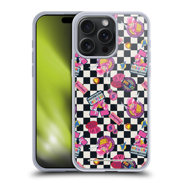 Wacky Races 2016 Graphics Pattern 2 Soft Gel Case for Apple iPhone 15 Pro Max