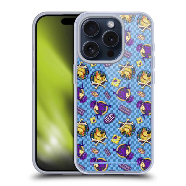 Wacky Races 2016 Graphics Pattern 1 Soft Gel Case for Apple iPhone 15 Pro