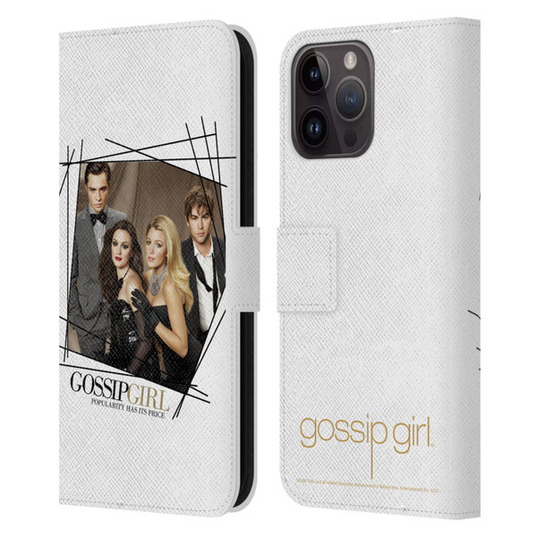 Gossip Girl Graphics Poster 2 Leather Book Wallet Case Cover For Apple iPhone 15 Pro Max