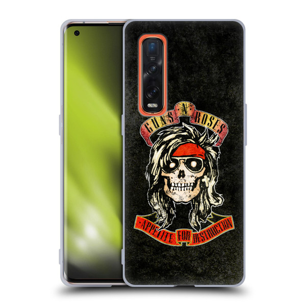 Guns N' Roses Vintage McKagan Soft Gel Case for OPPO Find X2 Pro 5G