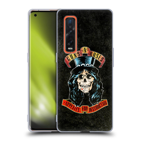 Guns N' Roses Vintage Slash Soft Gel Case for OPPO Find X2 Pro 5G