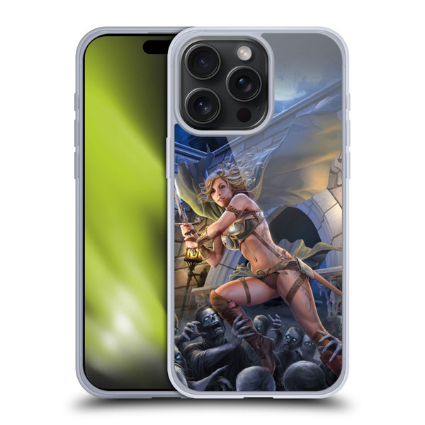 Tom Wood Fantasy Zombie Soft Gel Case for Apple iPhone 15 Pro Max