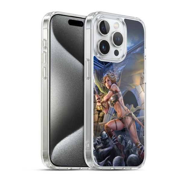 Tom Wood Fantasy Zombie Soft Gel Case for Apple iPhone 15 Pro & MagSafe