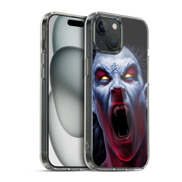 Tom Wood Horror Vampire Awakening Soft Gel Case for Apple iPhone 15 & MagSafe