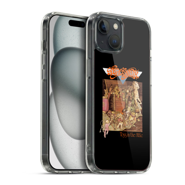 Aerosmith Classics Toys In The Attic Soft Gel Case for Apple iPhone 15 Plus & MagSafe