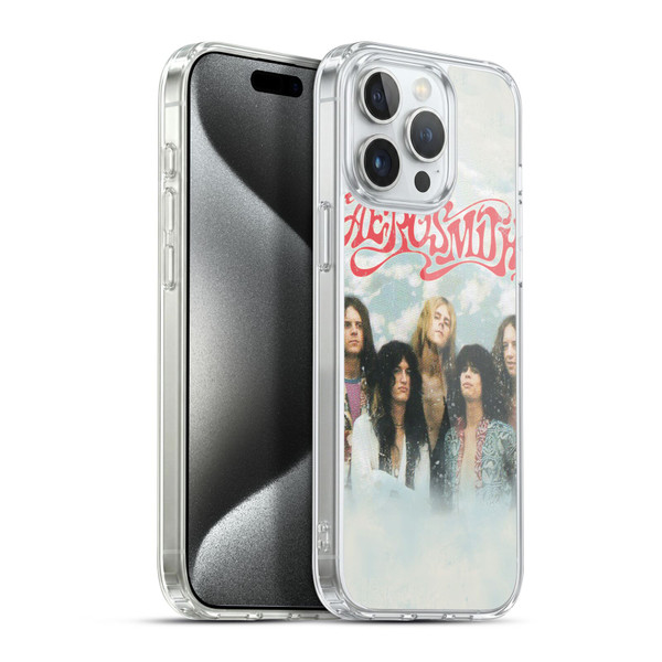 Aerosmith Classics Logo Decal Soft Gel Case for Apple iPhone 15 Pro Max & MagSafe