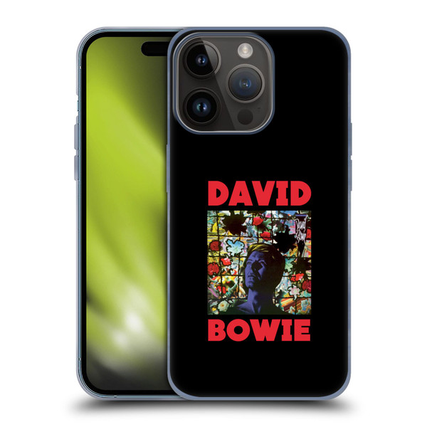 David Bowie Album Art Tonight Soft Gel Case for Apple iPhone 15 Pro