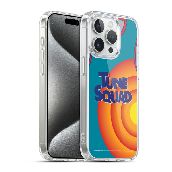 Space Jam: A New Legacy Graphics Jersey Soft Gel Case for Apple iPhone 15 Pro & MagSafe