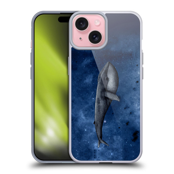 Barruf Animals The Whale Soft Gel Case for Apple iPhone 15