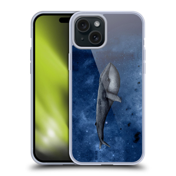 Barruf Animals The Whale Soft Gel Case for Apple iPhone 15 Plus