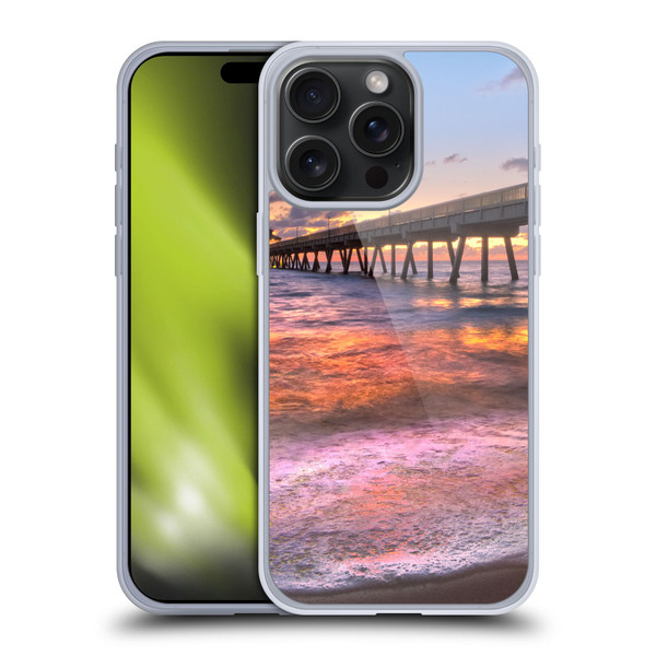 Celebrate Life Gallery Beaches Lace Soft Gel Case for Apple iPhone 15 Pro Max