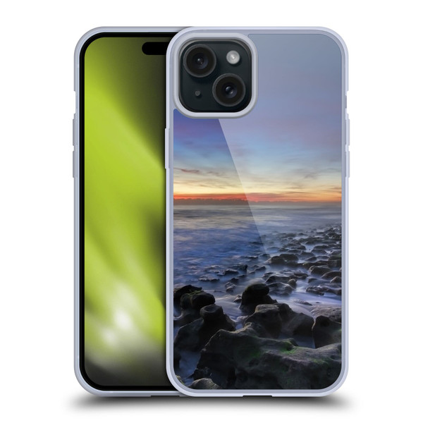 Celebrate Life Gallery Beaches 2 Blue Lagoon Soft Gel Case for Apple iPhone 15 Plus