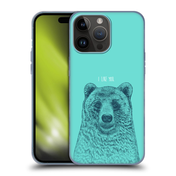 Rachel Caldwell Illustrations Bear Root Soft Gel Case for Apple iPhone 15 Pro Max