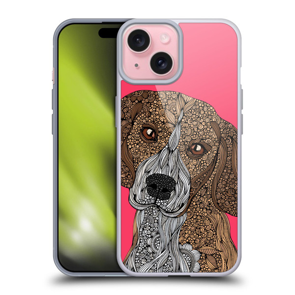 Valentina Dogs Beagle Soft Gel Case for Apple iPhone 15
