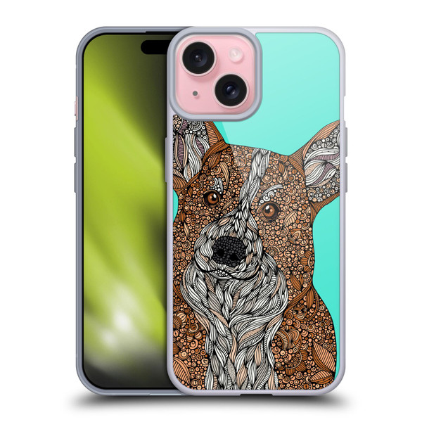 Valentina Dogs Corgi Soft Gel Case for Apple iPhone 15