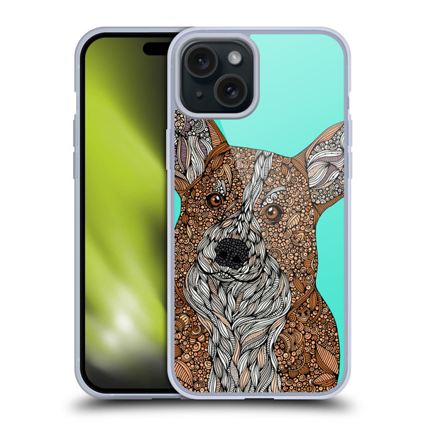 Valentina Dogs Corgi Soft Gel Case for Apple iPhone 15 Plus