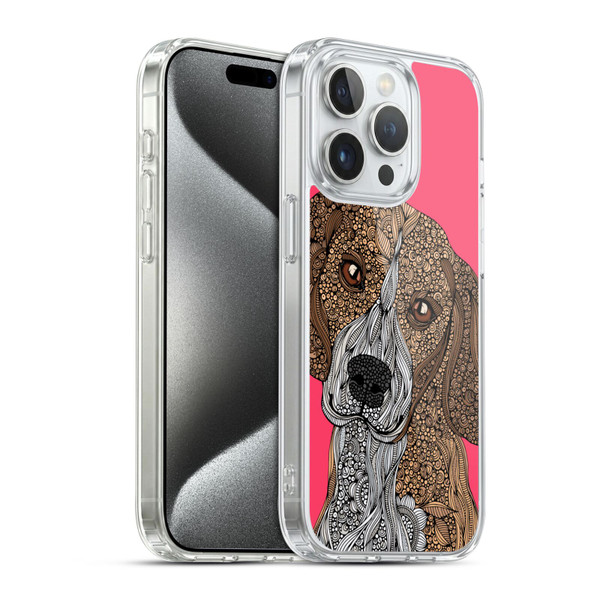 Valentina Dogs Beagle Soft Gel Case for Apple iPhone 15 Pro & MagSafe