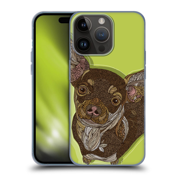 Valentina Dogs Chihuahua Soft Gel Case for Apple iPhone 15 Pro