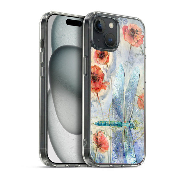 Stephanie Law Immortal Ephemera When Flowers Dream Soft Gel Case for Apple iPhone 15 Plus & MagSafe