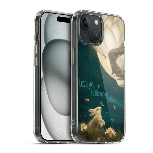 Duirwaigh God Moon Soft Gel Case for Apple iPhone 15 & MagSafe