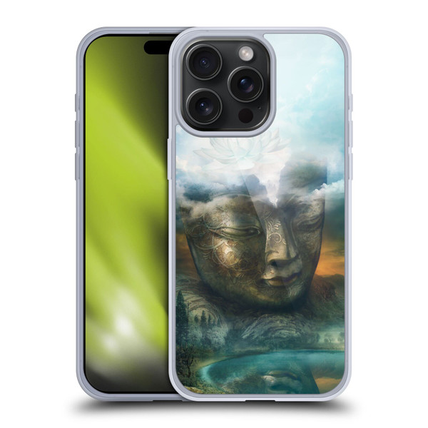 Duirwaigh God Buddha Soft Gel Case for Apple iPhone 15 Pro Max