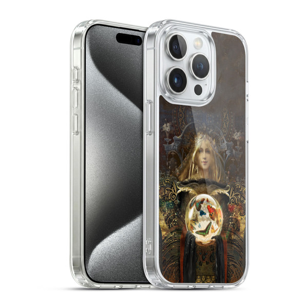 Duirwaigh God Butterfly Soft Gel Case for Apple iPhone 15 Pro & MagSafe