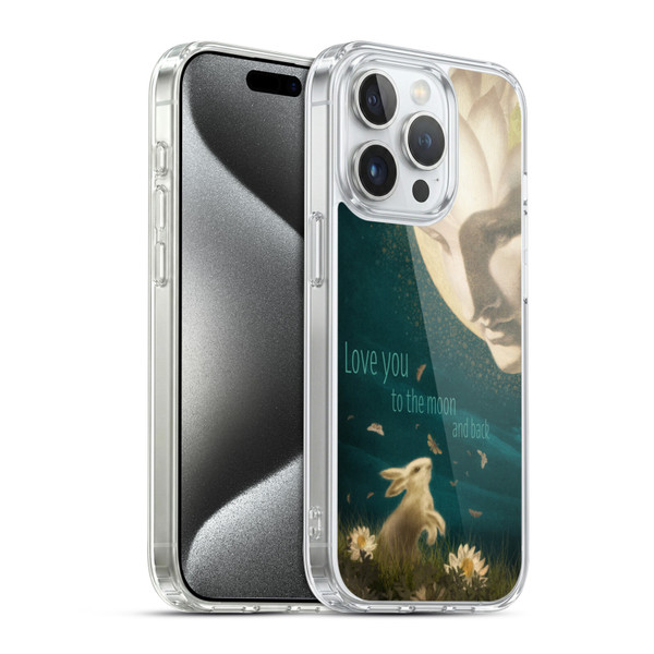 Duirwaigh God Moon Soft Gel Case for Apple iPhone 15 Pro & MagSafe