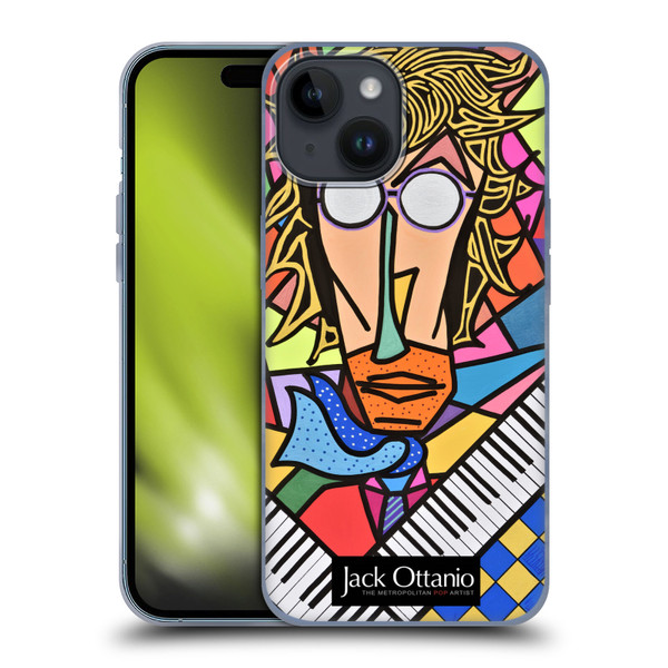 Jack Ottanio Art Bugsy The Jazzman Soft Gel Case for Apple iPhone 15