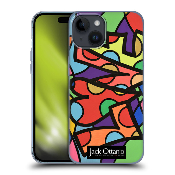 Jack Ottanio Art I Love The Love Soft Gel Case for Apple iPhone 15