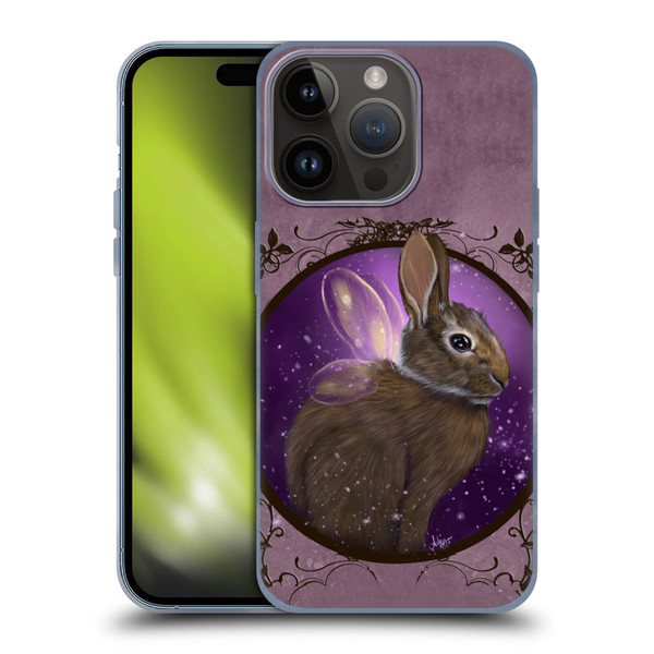 Ash Evans Animals Rabbit Soft Gel Case for Apple iPhone 15 Pro
