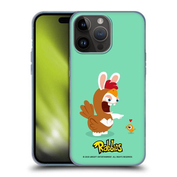 Rabbids Costumes Chicken Soft Gel Case for Apple iPhone 15 Pro Max