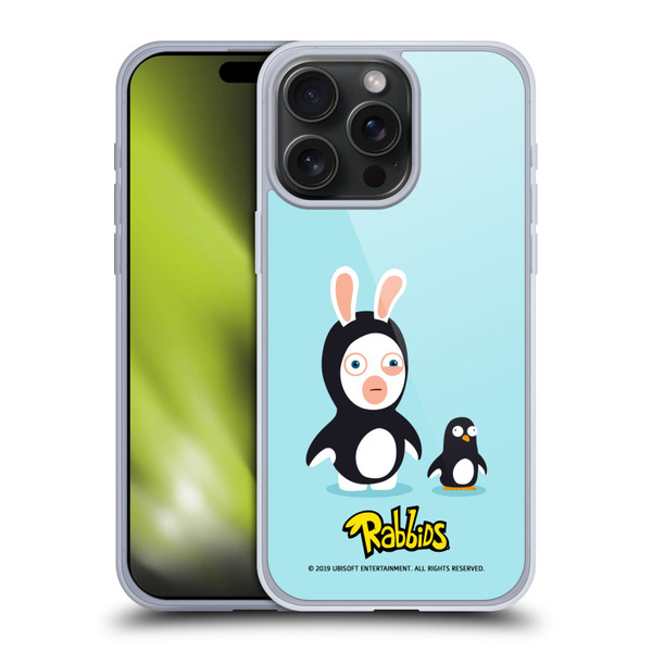 Rabbids Costumes Penguin Soft Gel Case for Apple iPhone 15 Pro Max