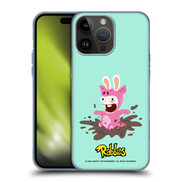 Rabbids Costumes Pig Soft Gel Case for Apple iPhone 15 Pro Max