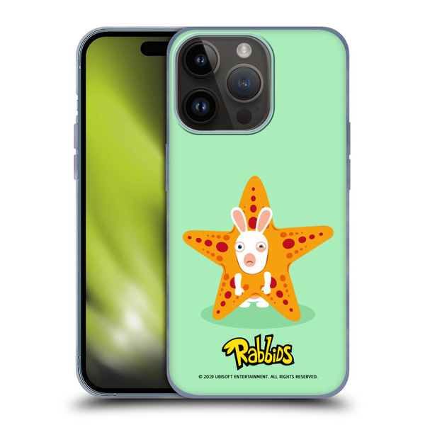 Rabbids Costumes Starfish Soft Gel Case for Apple iPhone 15 Pro
