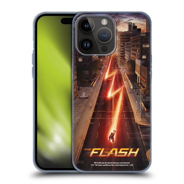 The Flash TV Series Poster Barry Soft Gel Case for Apple iPhone 15 Pro Max