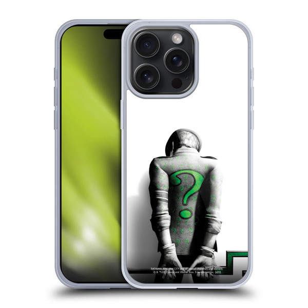 Batman Arkham City Villains Riddler Soft Gel Case for Apple iPhone 15 Pro Max