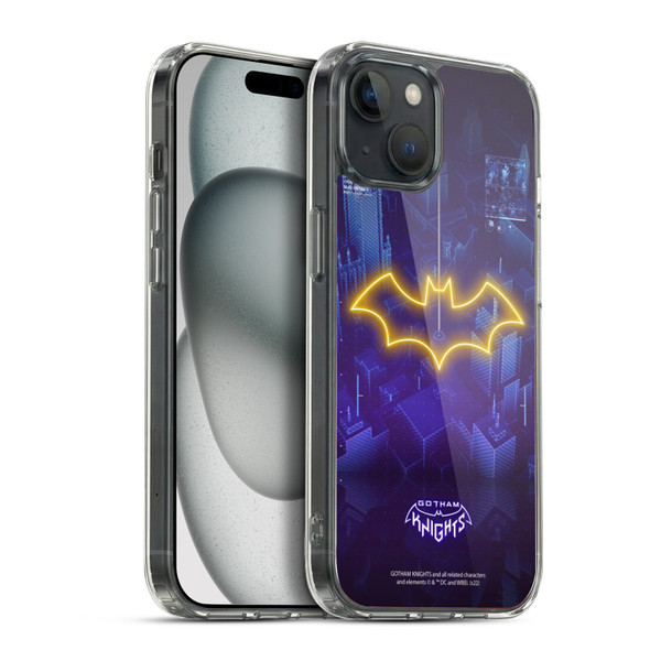 Gotham Knights Character Art Batgirl Soft Gel Case for Apple iPhone 15 Plus & MagSafe