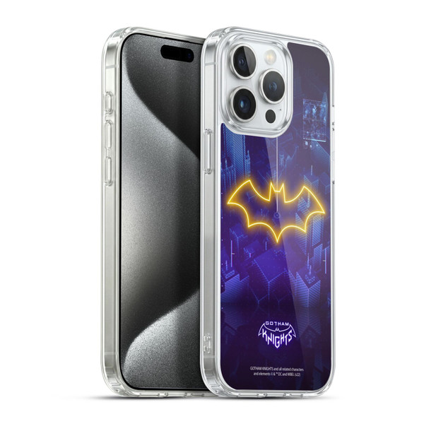 Gotham Knights Character Art Batgirl Soft Gel Case for Apple iPhone 15 Pro Max & MagSafe