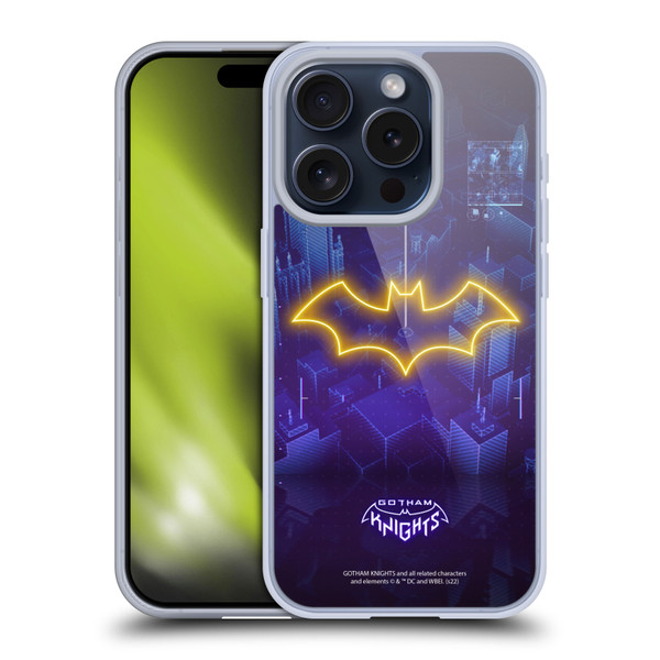 Gotham Knights Character Art Batgirl Soft Gel Case for Apple iPhone 15 Pro