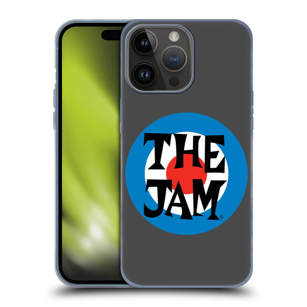 The Jam Key Art Target Logo Soft Gel Case for Apple iPhone 15 Pro Max