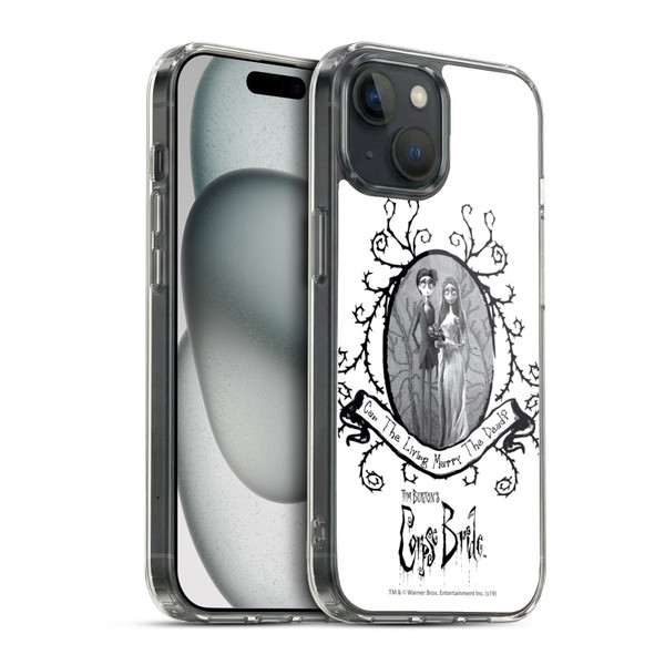 Corpse Bride Key Art Frame Soft Gel Case for Apple iPhone 15 & MagSafe