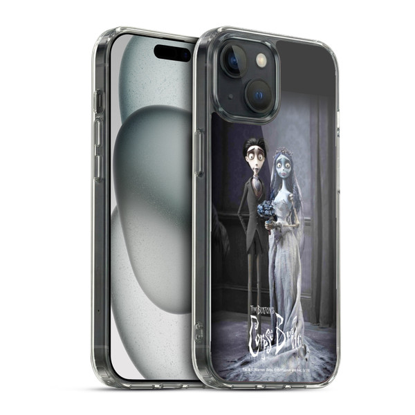 Corpse Bride Key Art Wedding Photo Soft Gel Case for Apple iPhone 15 & MagSafe