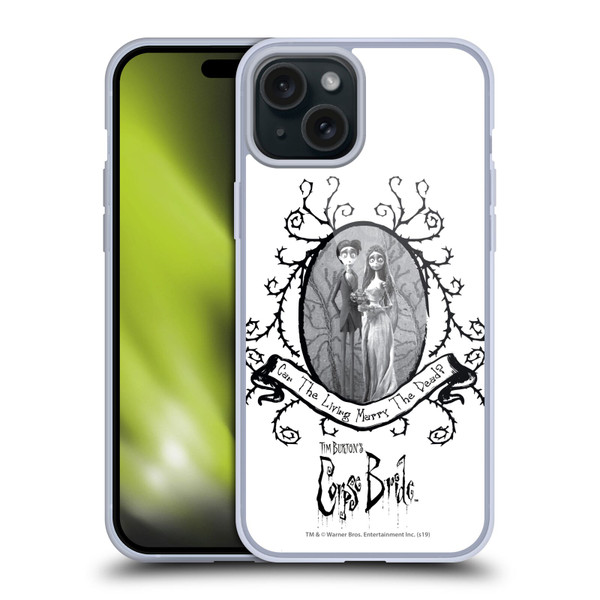 Corpse Bride Key Art Frame Soft Gel Case for Apple iPhone 15 Plus